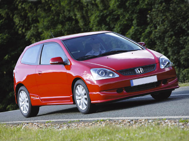 Civic 1.6 16V VTEC cat 3 porte Sport - 3/4 anteriore