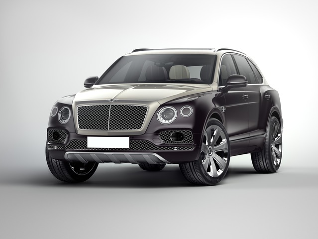 Bentayga Mulliner - 3/4 delantero
