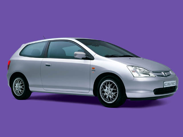 Civic 1.6 16V VTEC cat 3 porte Red Dot - 3/4 anteriore