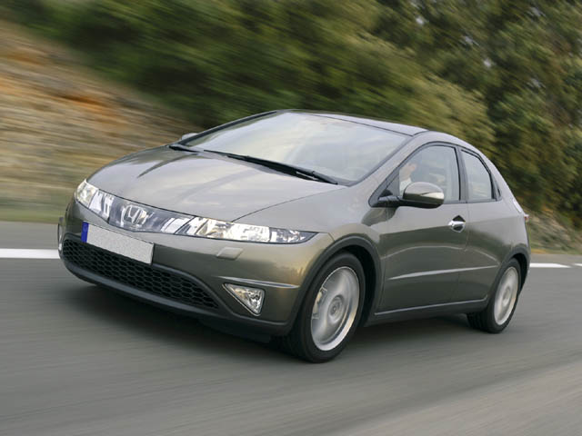 Civic 1.8 i-VTEC 5p. Exclusive LH i-P LE - 3/4 anteriore