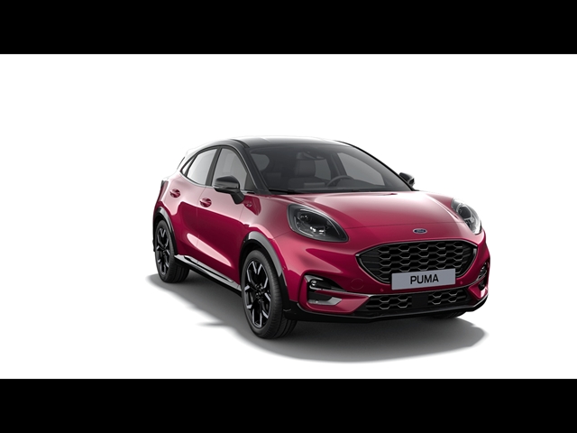 Puma 1.0 EcoBoost Hybrid 125 CV aut. Vivid Ruby Edition - 3/4 delantero