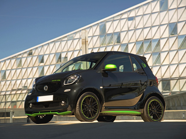 fortwo electric drive cabrio Greenflash Edition - E2