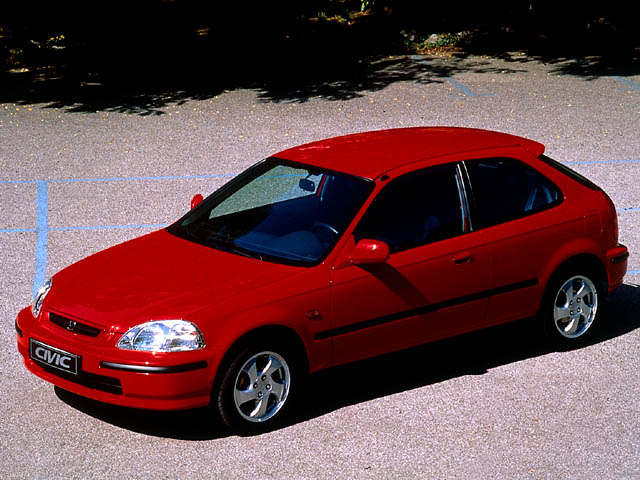 Civic 1.6i 16V V-TEC cat 3 porte VT Y3K - 3/4 anteriore