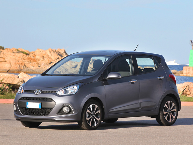 i10 1.2 MPI Sound Edition A/T - 3/4 anteriore